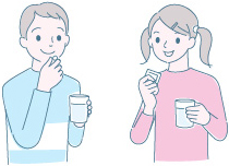 くすりをあげたり、もらったりして良いですか?