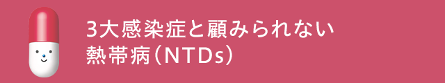 3大感染症と顧みられない熱帯病（NTDs）