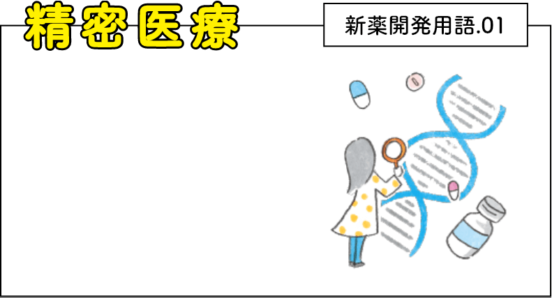 新薬開発用語.01 精密医療