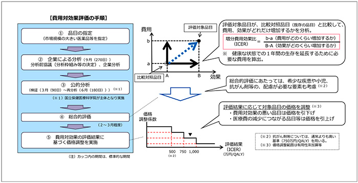 図1　費用対効果評価の手順