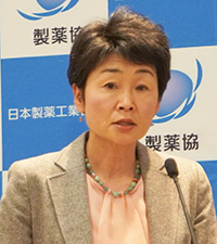 製薬協 国際委員会　中野 今日子 委員