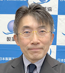 製薬協　石田 佳之 常務理事